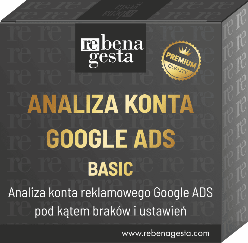Analiza konta Google ADS