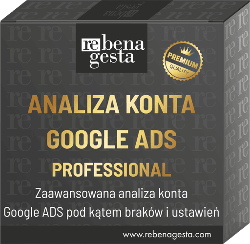Analiza konta Google ADS Professional